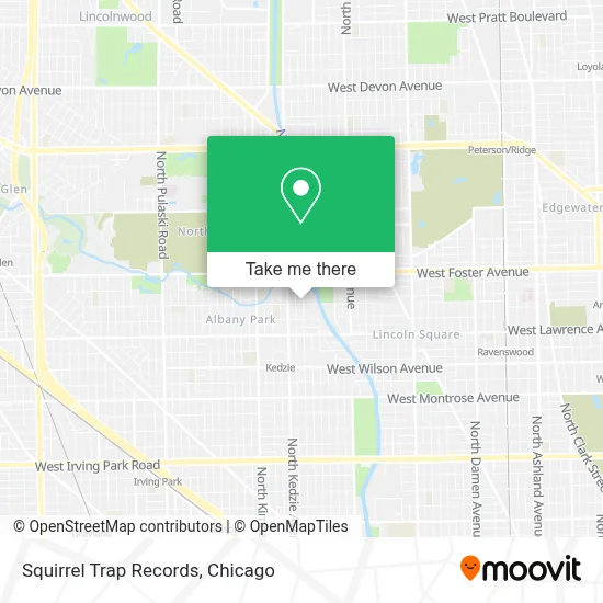 Squirrel Trap Records map