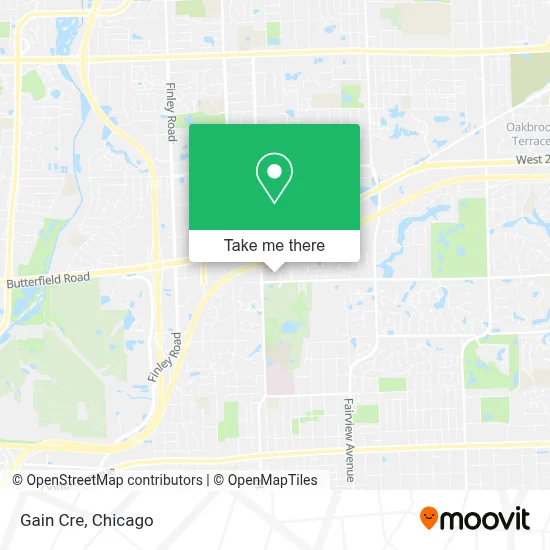Gain Cre map