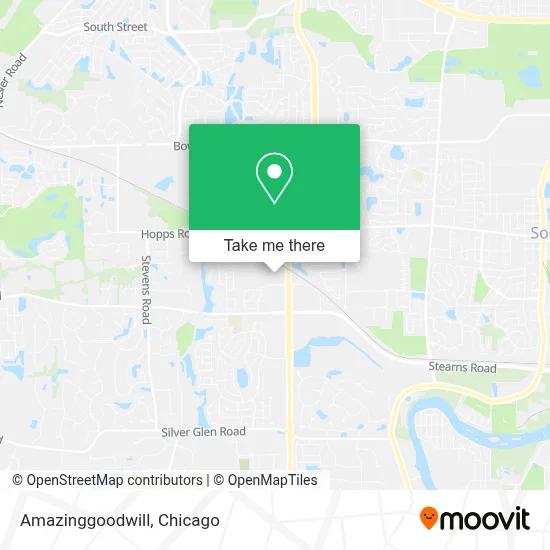 Amazinggoodwill map