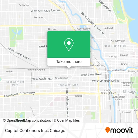 Capitol Containers Inc. map