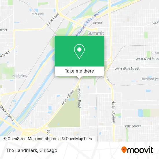 The Landmark map