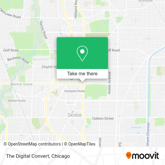 The Digital Convert map