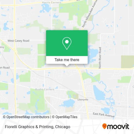 Fiorelli Graphics & Printing map