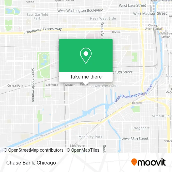 Chase Bank map