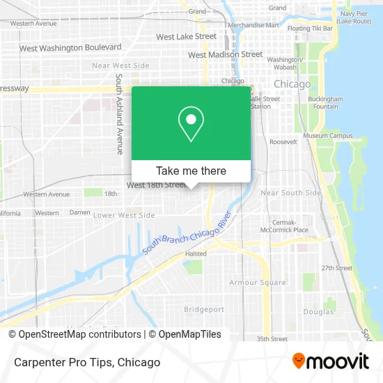 Carpenter Pro Tips map