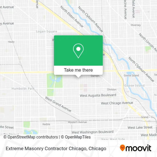 Extreme Masonry Contractor Chicago map