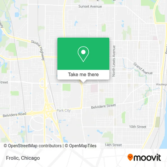 Frolic map