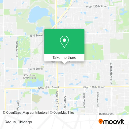 Regus map
