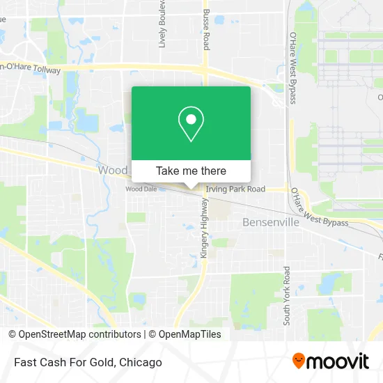 Fast Cash For Gold map