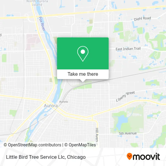 Little Bird Tree Service Llc map