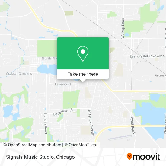 Signals Music Studio map
