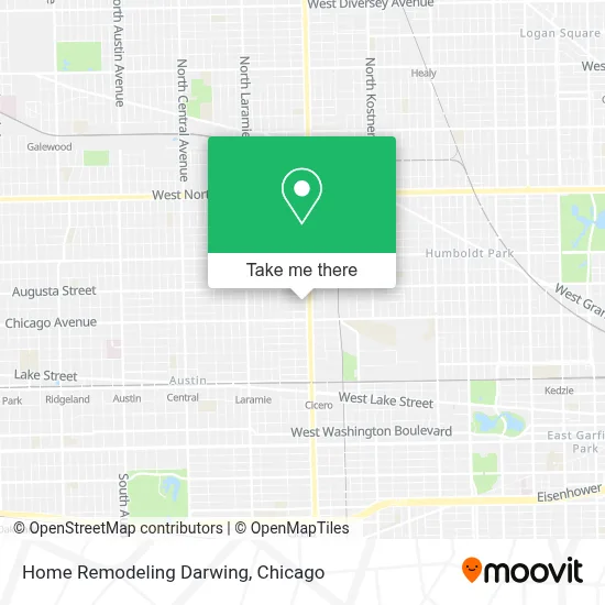 Home Remodeling Darwing map