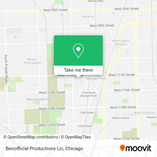Benofficial Productions Llc map