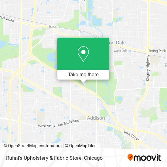 Rufini's Upholstery & Fabric Store map