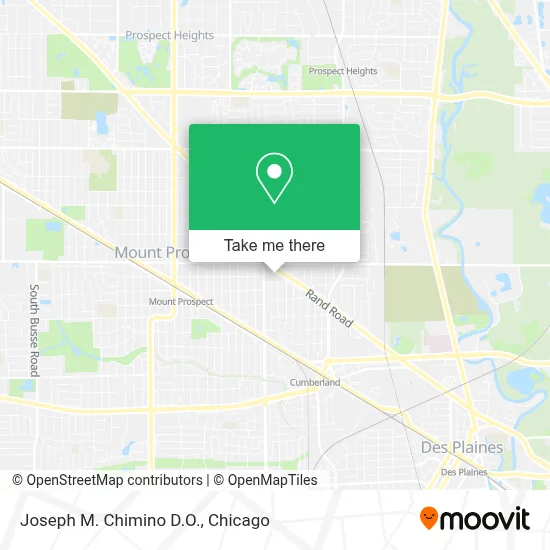 Joseph M. Chimino D.O. map