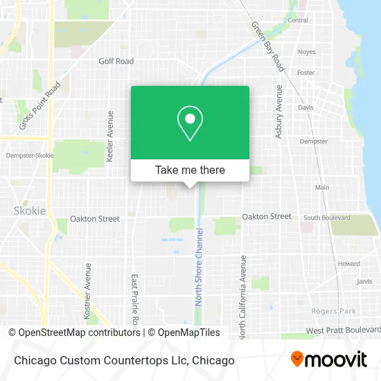 Chicago Custom Countertops Llc map
