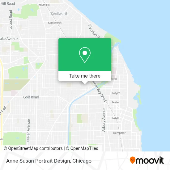 Anne Susan Portrait Design map