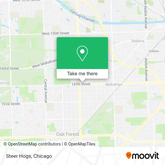 Steer Hogs map
