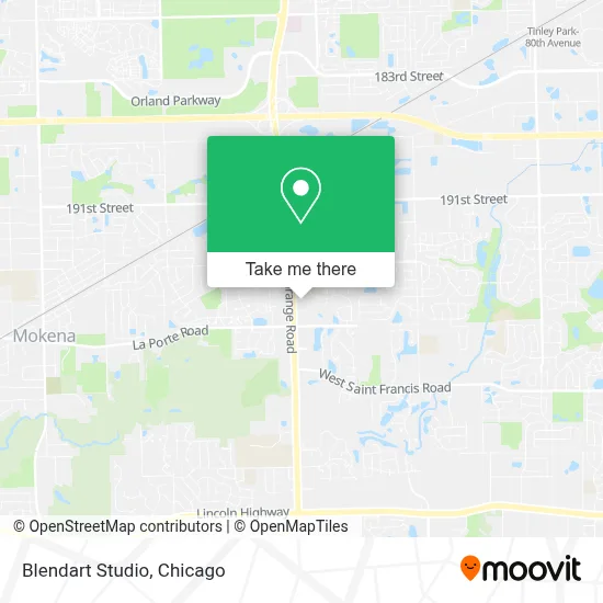 Blendart Studio map