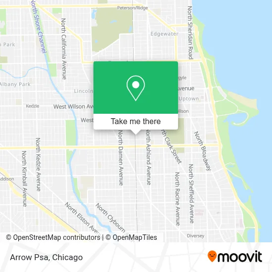 Arrow Psa map