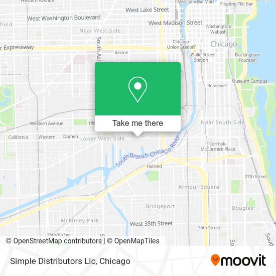 Simple Distributors Llc map