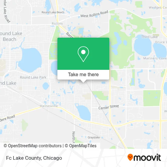 Fc Lake County map
