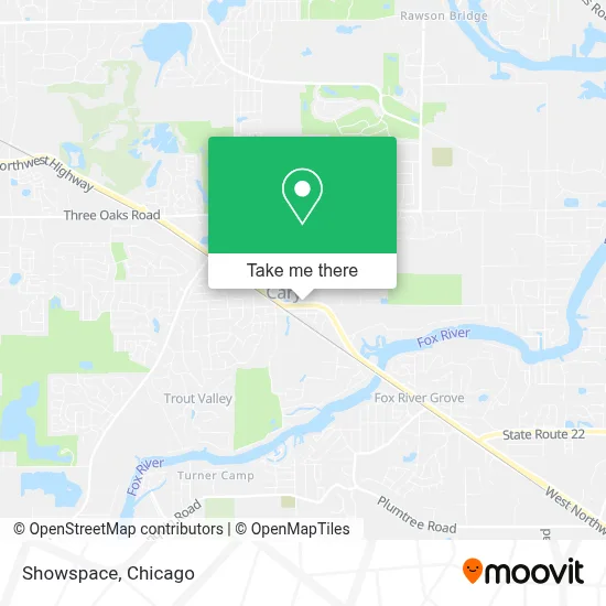 Showspace map