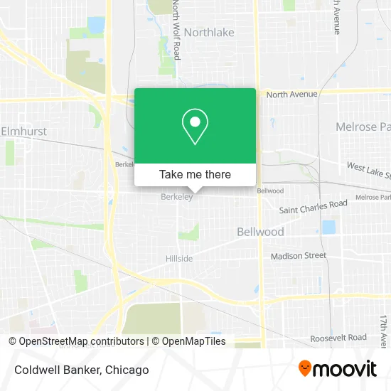 Coldwell Banker map