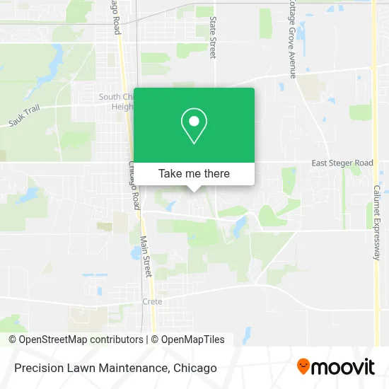 Precision Lawn Maintenance map