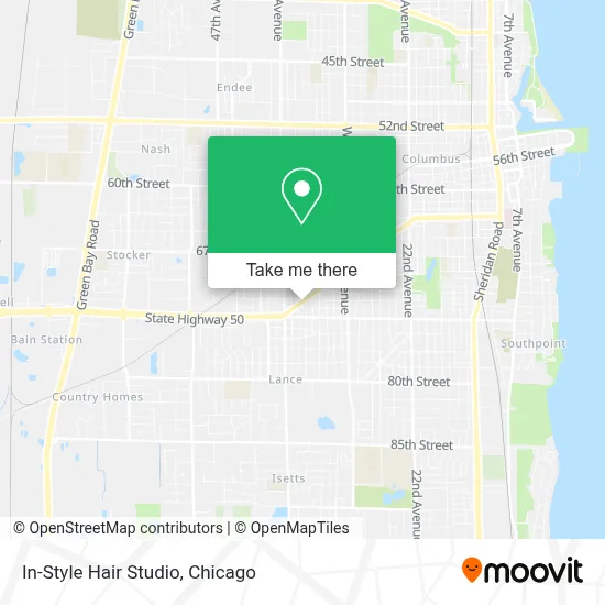 In-Style Hair Studio map