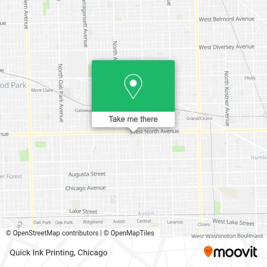 Quick Ink Printing map