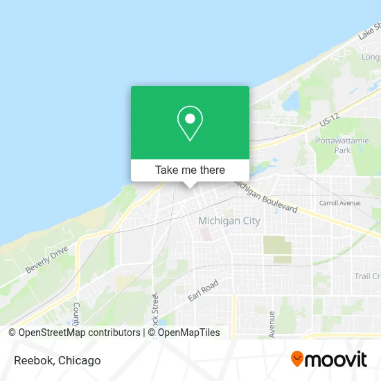 Reebok map
