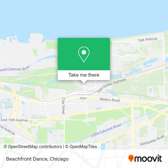 Beachfront Dance map