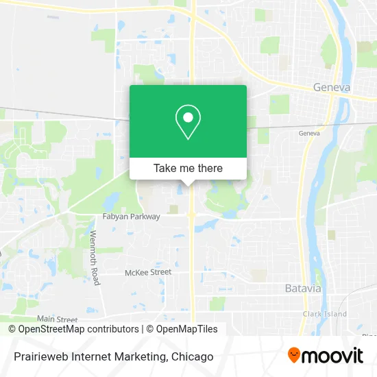 Prairieweb Internet Marketing map
