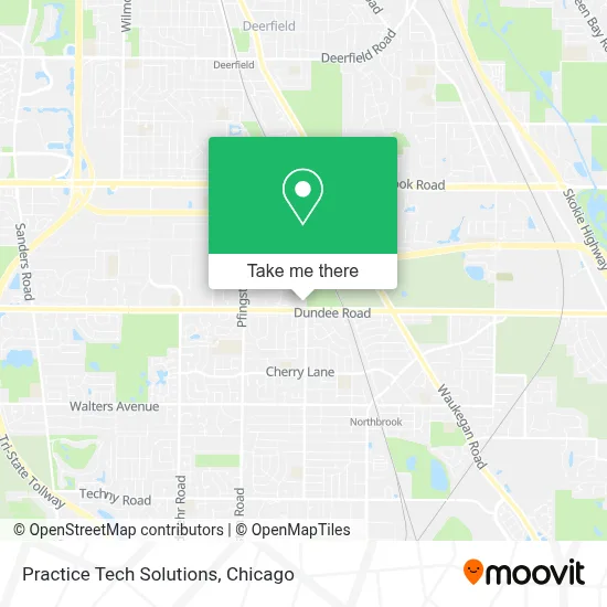 Practice Tech Solutions map