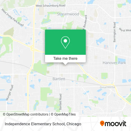 Independence Elementary School map