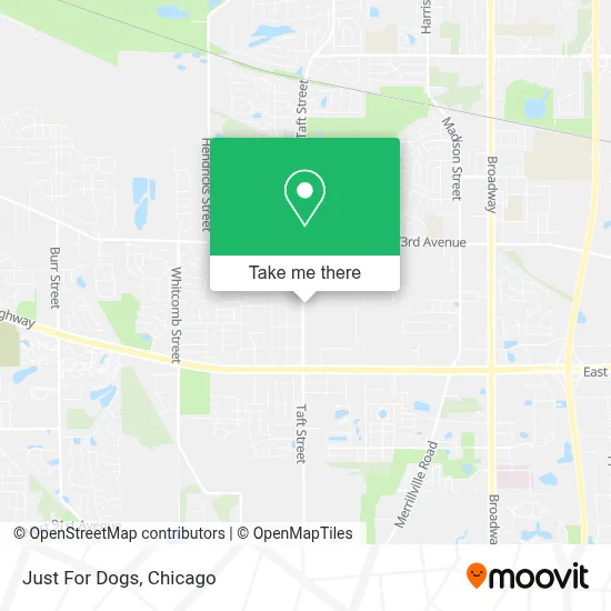 Just For Dogs map