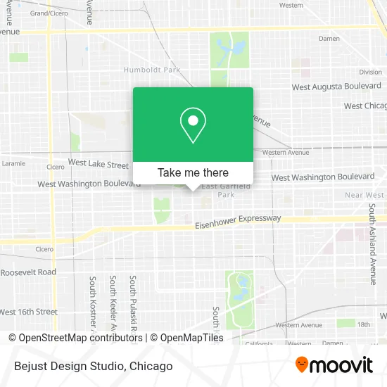 Bejust Design Studio map