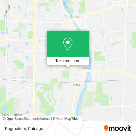 Rugmakers map