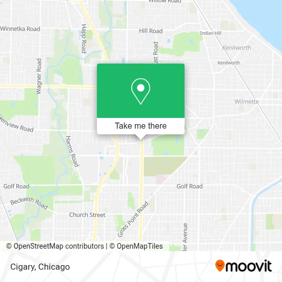 Cigary map