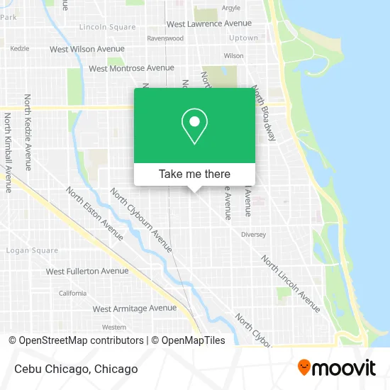 Cebu Chicago map