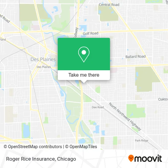 Roger Rice Insurance map