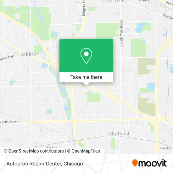 Autopros Repair Center map