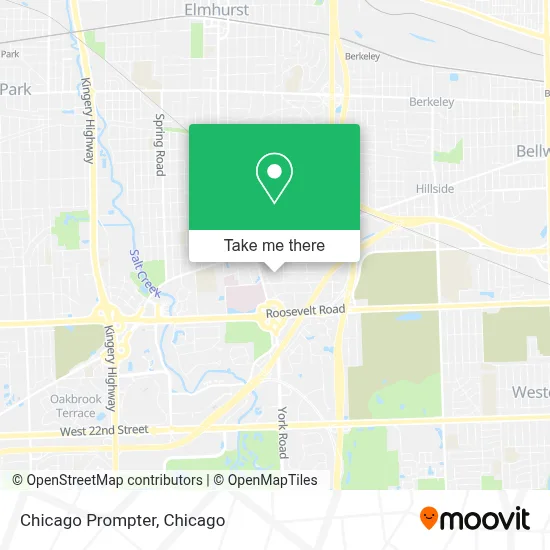 Chicago Prompter map