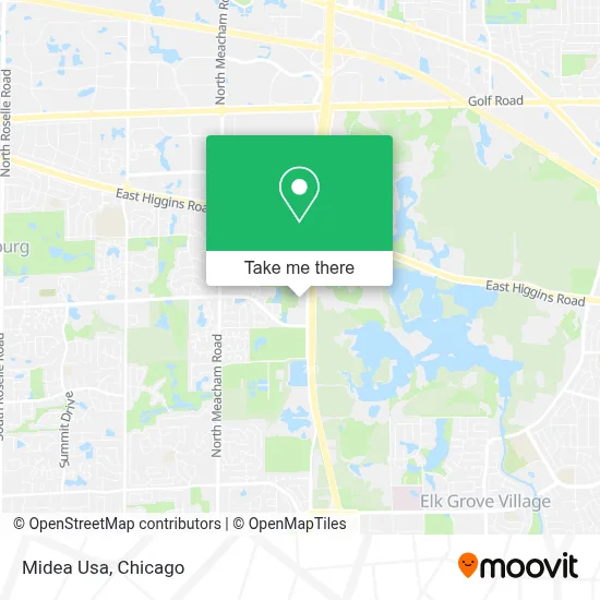 Midea Usa map