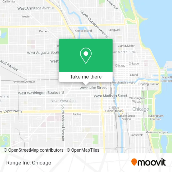 Range Inc map