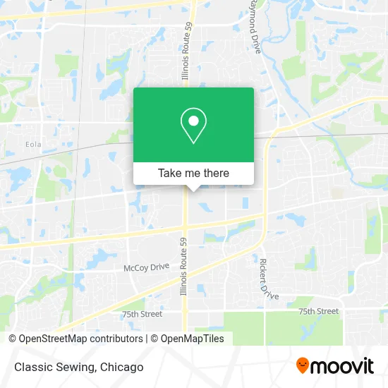Classic Sewing map