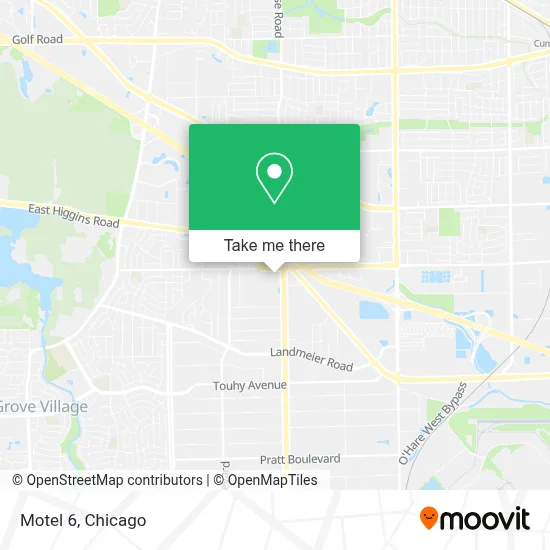 Motel 6 map