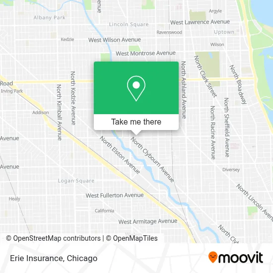 Erie Insurance map
