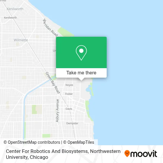 Center For Robotics And Biosystems, Northwestern University map
